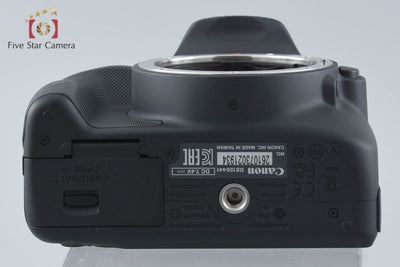 【中古】Canon キヤノン EOS Kiss X7 ブラック デジタル一眼レフカメラ シャッター回数僅少