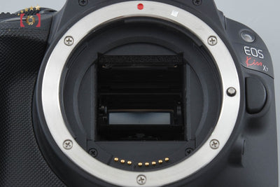 【中古】Canon キヤノン EOS Kiss X7 ブラック デジタル一眼レフカメラ シャッター回数僅少