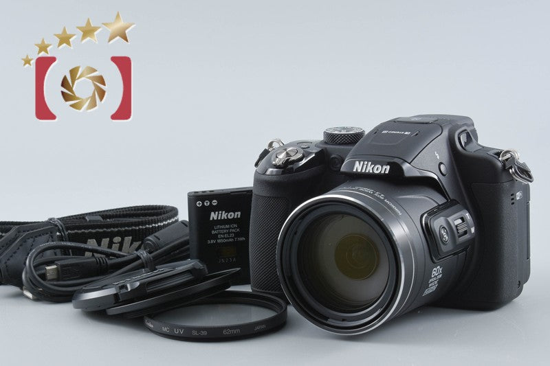 【中古】Nikon ニコン COOLPIX P610 ブラック コンパクトデジタルカメラ