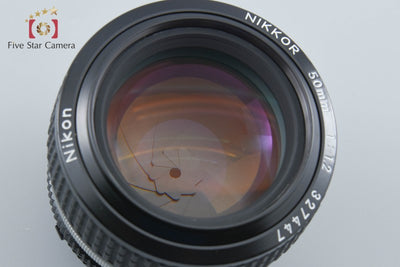 【中古】Nikon ニコン Ai-S NIKKOR 50mm f/1.2