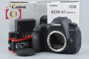 【中古】Canon キヤノン EOS 6D Mark II デジタル一眼レフカメラ シャッター回数僅少 元箱付き