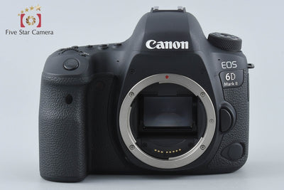 【中古】Canon キヤノン EOS 6D Mark II デジタル一眼レフカメラ シャッター回数僅少 元箱付き