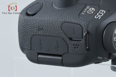 【中古】Canon キヤノン EOS 6D Mark II デジタル一眼レフカメラ シャッター回数僅少 元箱付き