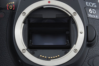 【中古】Canon キヤノン EOS 6D Mark II デジタル一眼レフカメラ シャッター回数僅少 元箱付き