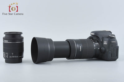 【中古】Canon キヤノン EOS 8000D ダブルズームレンズキット