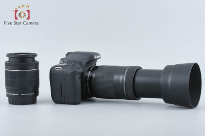 【中古】Canon キヤノン EOS 8000D ダブルズームレンズキット