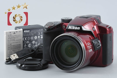 【中古】Nikon ニコン COOLPIX P510 レッド コンパクトデジタルカメラ