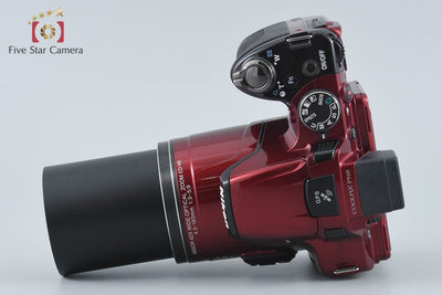 【中古】Nikon ニコン COOLPIX P510 レッド コンパクトデジタルカメラ