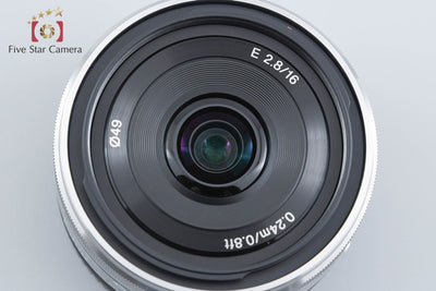 【中古】SONY ソニー E 16mm f/2.8 SEL16F28