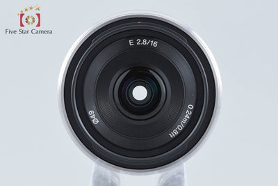 【中古】SONY ソニー E 16mm f/2.8 SEL16F28
