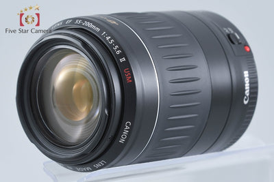 【中古】Canon キヤノン EF 55-200mm f/4.5-5.6 II USM