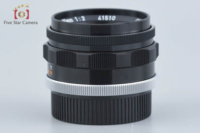 【中古】Canon キヤノン 35mm f/2 L39 ライカスクリューマウント