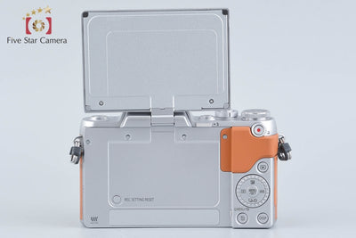 【中古】Panasonic パナソニック LUMIX DMC-GF7 ダブルズームレンズキット ブラウン シャッター回数僅少 元箱付き