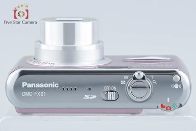 【中古】Panasonic パナソニック LUMIX DMC-FX01 ミスティピンク コンパクトデジタルカメラ