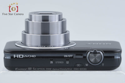 【中古】SONY ソニー Cyber-shot DSC-WX30 ブラック デジタルスチルカメラ