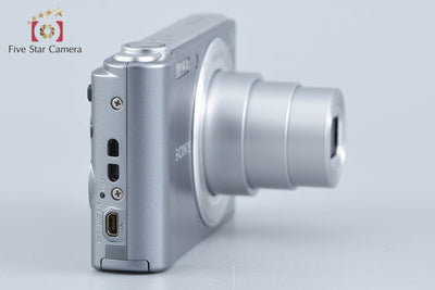 【中古】SONY ソニー Cyber-shot DSC-W810 シルバー デジタルスチルカメラ 元箱付き