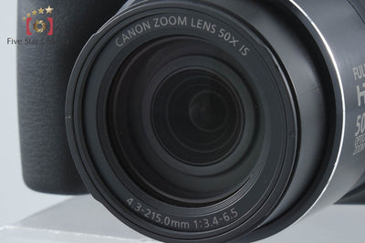 【中古】Canon キヤノン PowerShot SX530 HS ブラック コンパクトデジタルカメラ