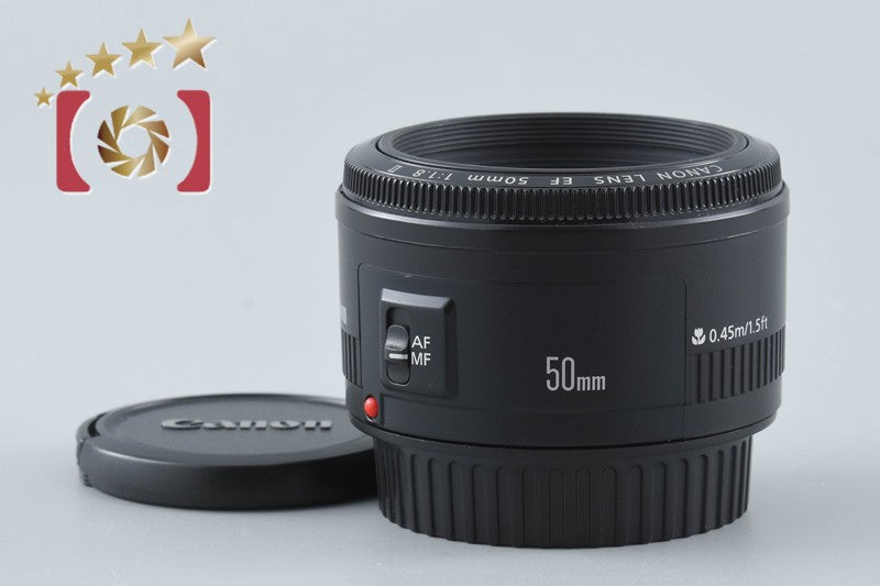 【中古】Canon キヤノン EF 50mm f/1.8 II