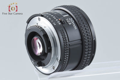【中古】Nikon ニコン AF NIKKOR 20mm f/2.8