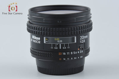 【中古】Nikon ニコン AF NIKKOR 20mm f/2.8