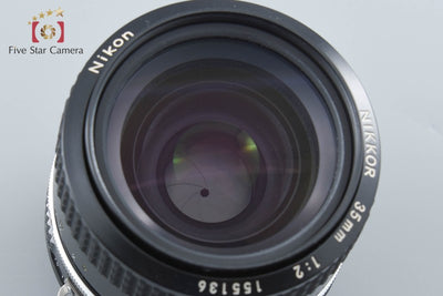 【中古】Nikon ニコン Ai NIKKOR 35mm f/2