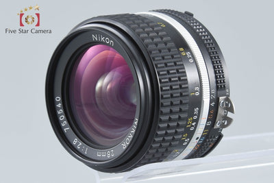 【中古】Nikon ニコン Ai-S NIKKOR 28mm f/2.8
