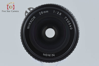 【中古】Nikon ニコン Ai-S NIKKOR 28mm f/2.8