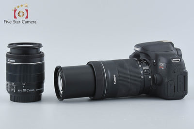 【中古】Canon キヤノン EOS Kiss X8i ダブルズームキット