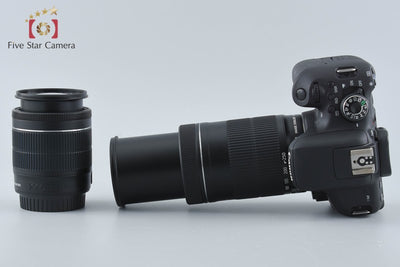 【中古】Canon キヤノン EOS Kiss X8i ダブルズームキット