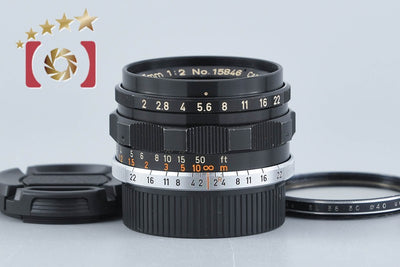【中古】Canon キヤノン 35mm f/2 L39 ライカスクリューマウント