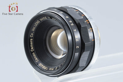 【中古】Canon キヤノン 35mm f/2 L39 ライカスクリューマウント