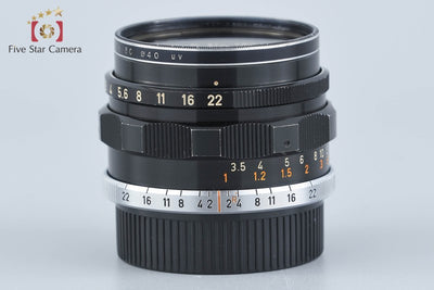 【中古】Canon キヤノン 35mm f/2 L39 ライカスクリューマウント