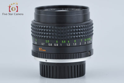 【中古】MINOLTA ミノルタ MC ROKKOR-PG 50mm f/1.4