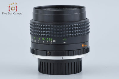 【中古】MINOLTA ミノルタ MC ROKKOR-PG 50mm f/1.4
