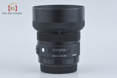【中古】SIGMA シグマ Art 30mm f/1.4 DC HSM キヤノン用