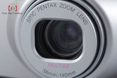 【中古】PENTAX ペンタックス ESPIO 140 シルバー コンパクトフィルムカメラ