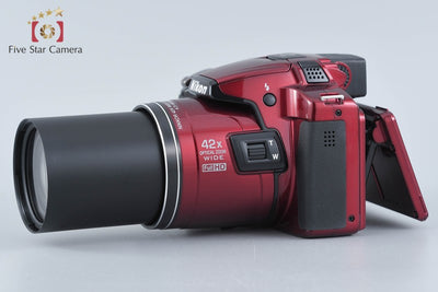 【中古】Nikon ニコン COOLPIX P510 レッド コンパクトデジタルカメラ