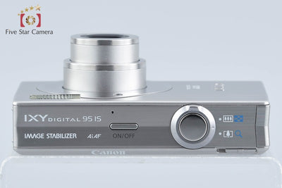 【中古】Canon キヤノン IXY Digital 95 IS シルバー コンパクトデジタルカメラ