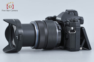 【中古】OLYMPUS オリンパス OM-D E-M1 12-40mm f/2.8 PRO レンズキット ブラック 元箱付き