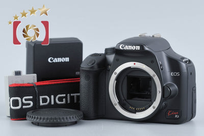 【中古】Canon キヤノン EOS Kiss X2 デジタル一眼レフカメラ シャッター回数僅少