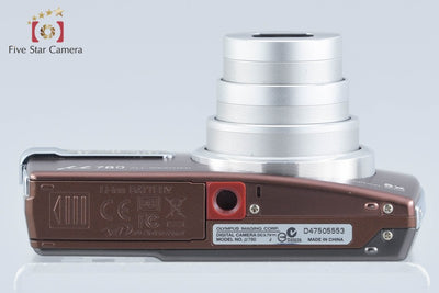 【中古】OLYMPUS オリンパス μ780 モカブラウン コンパクトデジタルカメラ