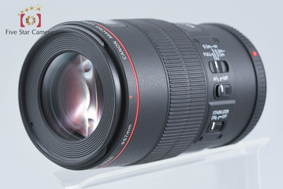 【中古】Canon キヤノン EF 100mm f/2.8 L MACRO IS USM 元箱付き
