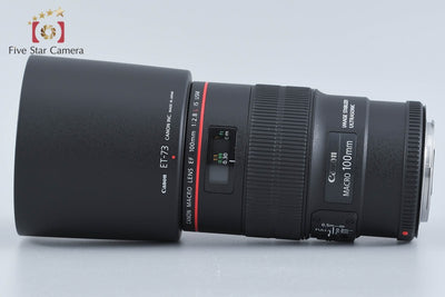 【中古】Canon キヤノン EF 100mm f/2.8 L MACRO IS USM 元箱付き