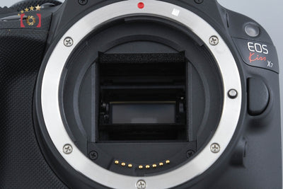 【中古】Canon キヤノン EOS Kiss X7 EF-S 18-55mm IS STM レンズキット ブラック シャッター回数僅少 元箱付き