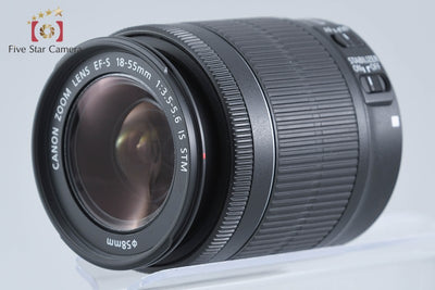 【中古】Canon キヤノン EOS Kiss X7 EF-S 18-55mm IS STM レンズキット ブラック シャッター回数僅少 元箱付き