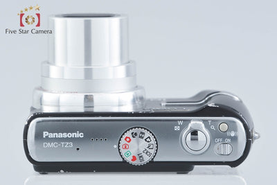【中古】Panasonic パナソニック LUMIX DMC-TZ3 ブラック コンパクトデジタルカメラ