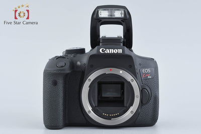 【中古】Canon キヤノン EOS Kiss X8i ダブルズームキット シャッター回数僅少