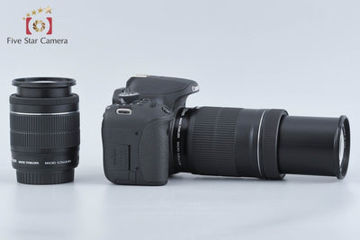 【中古】Canon キヤノン EOS Kiss X8i ダブルズームキット シャッター回数僅少
