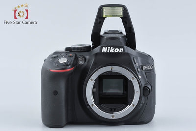 【中古】Nikon ニコン D5300 18-55 VR II レンズキット ブラック シャッター回数僅少 元箱付き