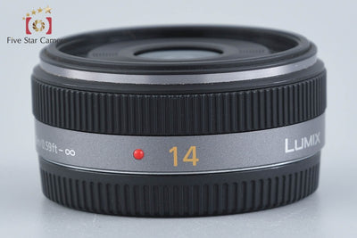 【中古】Panasonic パナソニック LUMIX G 14mm f/2.5 ASPH. H-H014